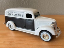 ERTL Die Cast Car Bank - 1938 Chevy Panel Truck
