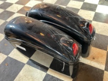 Set of Motorcycle Plastic Side Boxes
