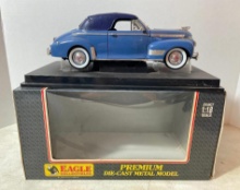 Die Cast Car (1:18 Scale) - Eagle Collectibles 1941 Chevy Deluxe Convertible