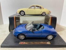 Pair of Die Cast Cars (1:18 Scale)