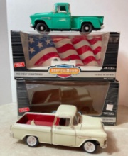 Pair of Die Cast Trucks (1:18 Scale)