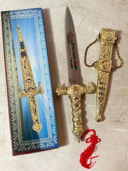 Metal Decorative Dagger