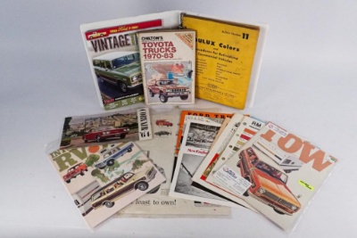 Miscellaneous Paper Advertising Marketing Materiel Lot
