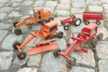 Lot of Four Farm Equipment Toys