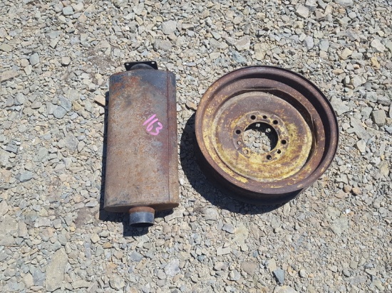 muffler & rims