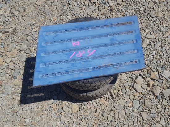side tin & (2) tires