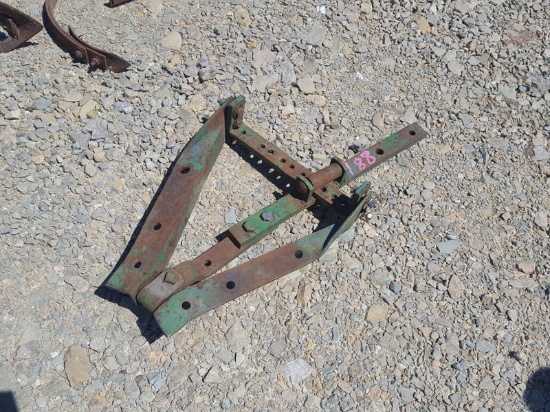 Green swinging drawbar hitch