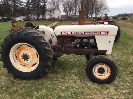 David Brown 990 Selectamatic Tractor