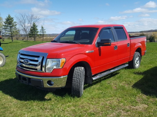 2011 Ford F150 4x4 Super Crew Truck