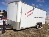 18' Enclosed Trailer