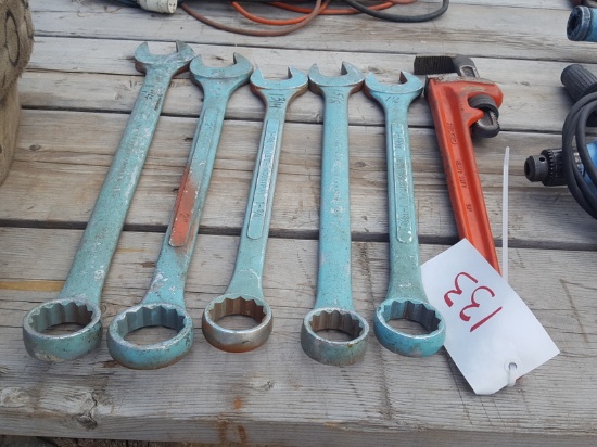 (6) Large Wrenches