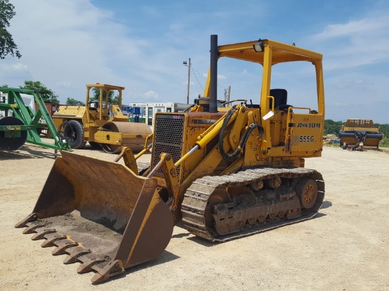 John Deere 555G Crawler / Loader