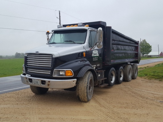 1998 Ford Quad Axle Dump Truck