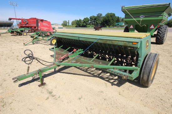 John Deere 8300 Grain Drill w/ grass