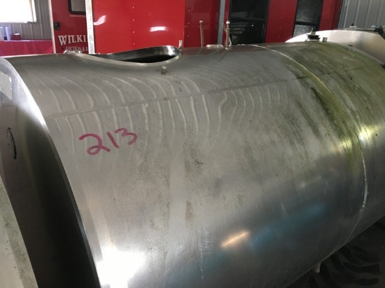 Dari Kool 600 gallon stainless steel bulk tank