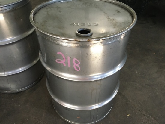 40 gallon stainless steel drum barrel