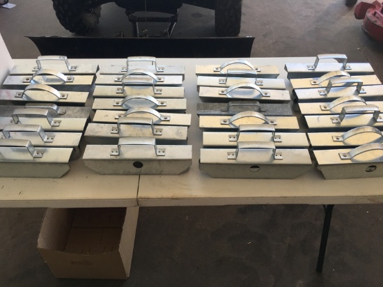 Lot of (56) Metal Bag Holders