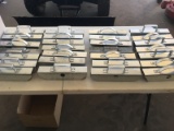 Lot of (56) Metal Bag Holders
