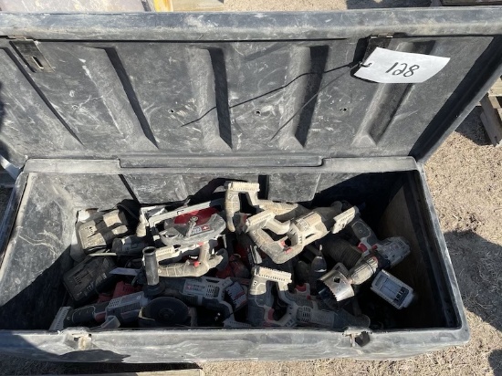 Plastic truck toolbox