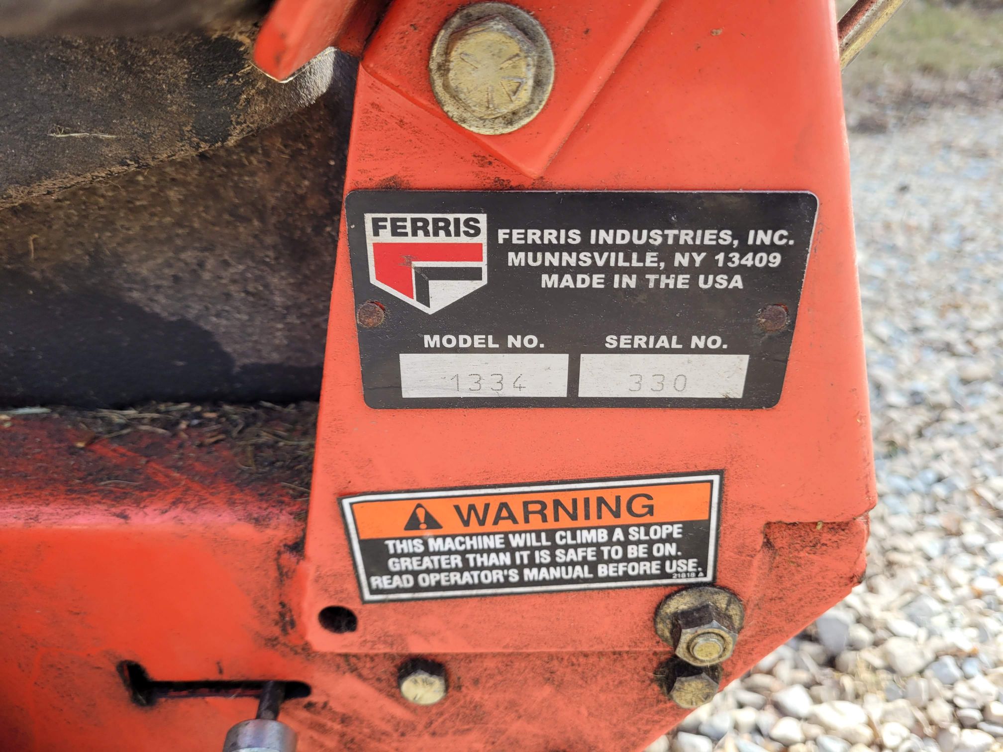 Simplicity Pacer 1334 Mower Proxibid