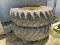 John Deere 20.8 R38 Duals, w/ hubs; 10-bolt