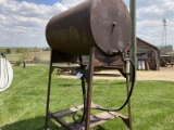 300 gallon gas barrel & stand