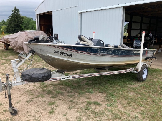 Sea Nymph Boat w/ Trailer