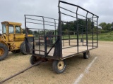 Gruetts bale thrower rack