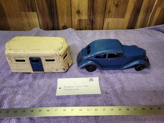 Kingsbury Lincoln Zephyr w/ Travel Trailer