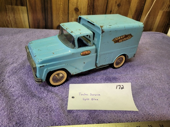 Light Blue Tonka Service Truck
