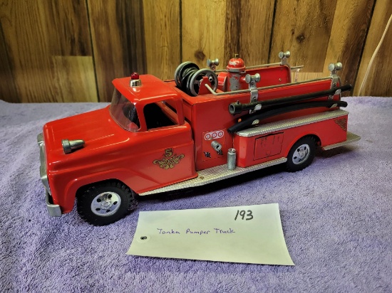 Tonka Pumper Truck