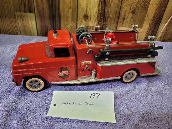 Tonka Pumper Truck