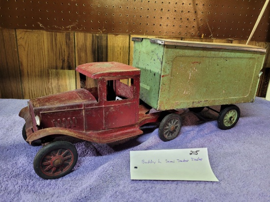 Buddy "L" Semi Tractor and Trailer