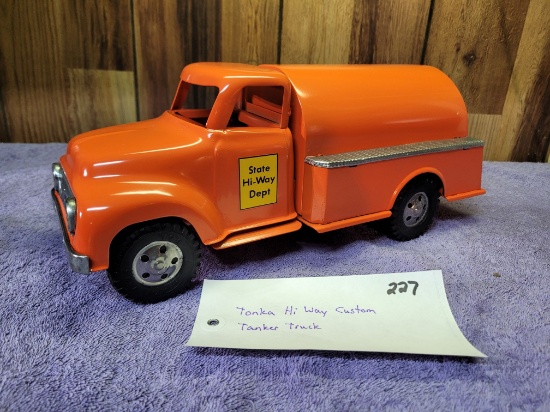 Tonka Hi-Way Custom Tanker Truck