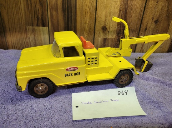 Tonka Backhoe Truck