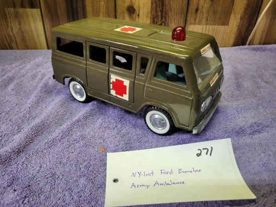 Nylint Ford Econoline Army Ambulance