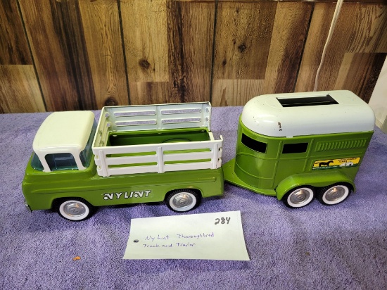 Nylint Thoroughbred Truck and Trailer