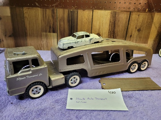 Structo Auto Transport with one car