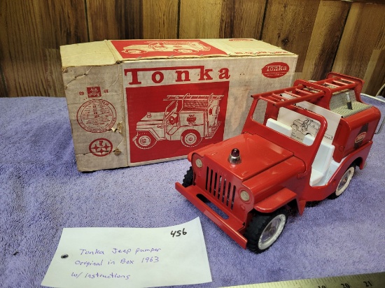 1963 Tonka Jeep Pumper