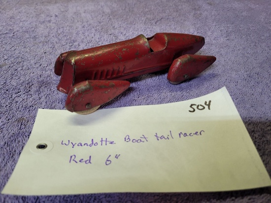 Red Wyandotte 6 inch Boat Tail Racer