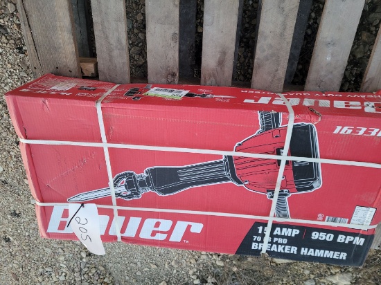 Unused Bauer 15 Amp Breaker Hammer