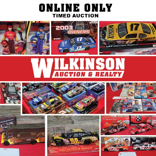 NASCAR Toys and Collectible Timed Auction!