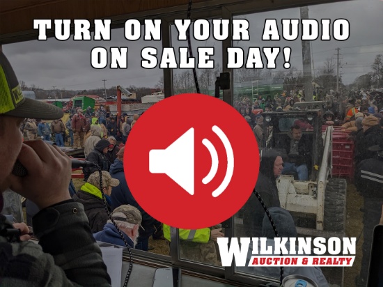 TURN ON YOUR AUDIO ON SALE DAY!