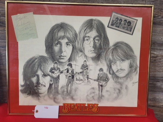 Beatles Framed Print
