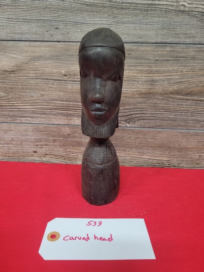 Wood Carved Head