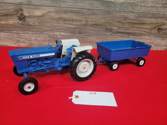 Ford 4600 Tractor and Wagon