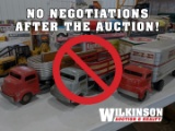 NO NEGOTIATIONS OR INSPECTIONS AFTER THE AUCTION!