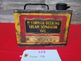 McCormick-Deering Cream Separator Oil Can