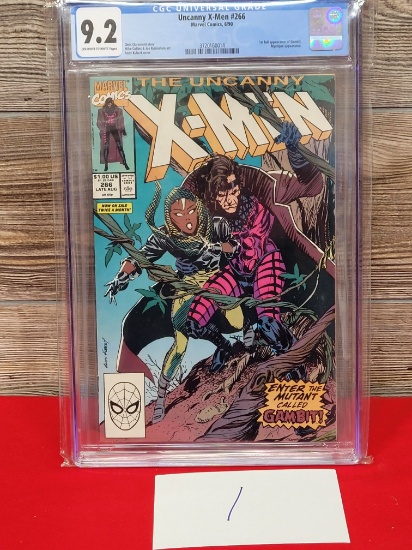 Uncanny X-Men #266, 8/90, CGC 9.2