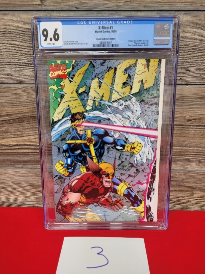 X-Men #1, 10/91, CGC 9.6